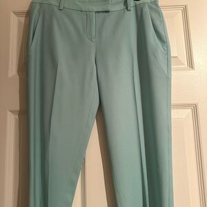 Theory wool straight leg dress pants